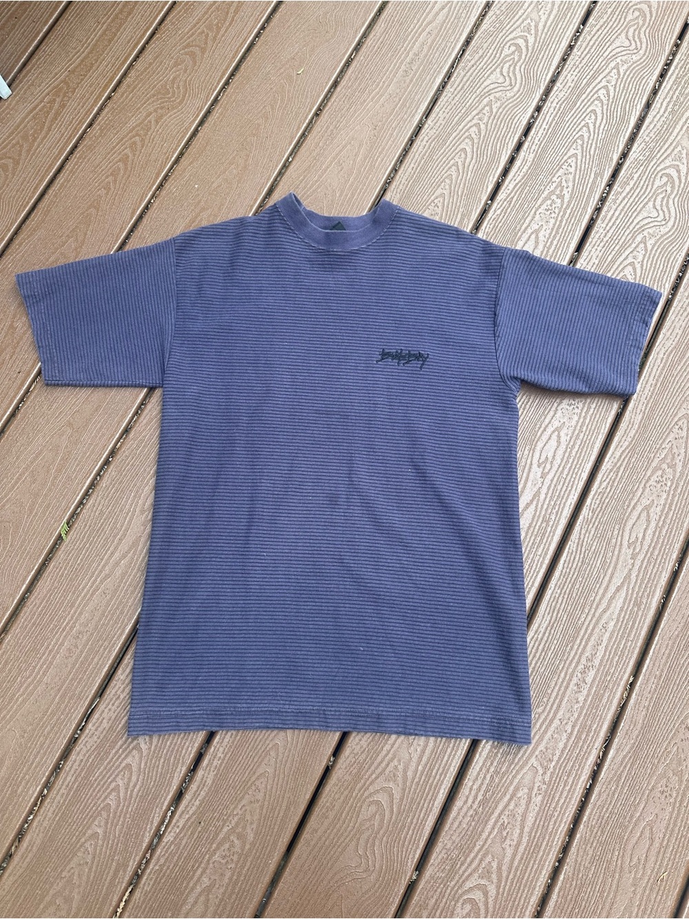 Vintage 90s Bugle Boy Boxy Striped Tee